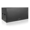 Sound Town CARME-218SBPW | CARME Series Dual 18" 3200W PA/DJ Powered Subwoofer w/ DSP, 2-Channel Class-D, 4" Voice Coil, Plywood, Bass Reinforcement, Black -Right View