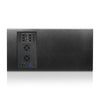 Sound Town CARME-218SBPW | CARME Series Dual 18" 3200W Powered PA Subwoofer w/ 2-Channel Class-D Amplifier and DSP, LPF, 4" Voice Coil, Birch Plywood, Black - Back Panel, Plate Amp