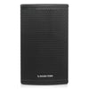 Sound Town CARME-U108BG3 | CARME Series 8" Passive 350W 2-Way Wall-Mount Loudspeaker, Black w/ U Bracket for Commercial Installation, Live Sound, Bar, Churchl-Front
