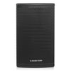 Sound Town CARME-U108BG3 | CARME Series 8" Passive 350W 2-Way Wall-Mount Loudspeaker, Black w/ U Bracket for Commercial Installation, Live Sound, Bar, Church-Front