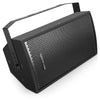 Sound Town CARME-U108B-R | REFURBISHED: CARME Series 8" Passive 350W 2-Way Wall-Mount Loudspeaker, Black w/ U Bracket for Commercial Installation, Live Sound, Bar, Church - Surface Mount