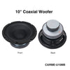 Sound Town CARME-U10MB-R | REFURBISHED: CARME Series 10" Coaxial Passive 2-way Professional PA DJ Stage Monitor Speaker, Black with U Mounting Bracket, for Wall-Mount Applications / Installations - 10" 100 degree Conical Woofer