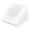 Sound Town CARME-U8MW-R | REFURBISHED: CARME Series 8" Coaxial Passive 2-way Professional PA DJ Stage Monitor Speaker, White with U Mounting Bracket, for Surface-Mount, Installation, Commercial Audio, Live Sound, Bar, Church - 1" Compression Driver