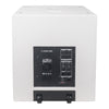 Sound Town CARPO-18SWPW-R | REFURBISHED: 2000W 18" Powered DJ/PA Pro Audio Subwoofer with 2 Speaker Outputs, 4" Voice Coil, White - Back Panel