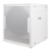 Sound Town CARPO-18SWPW-R | REFURBISHED: 2000W 18" Powered DJ/PA Pro Audio Subwoofer with 2 Speaker Outputs, 4" Voice Coil, White - Left Panel