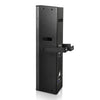 Sound Town CARPO-K8PW | Powered Column Array Loudspeaker w/ 4 x 6.5" Woofers, 1200W, Class-D with DSP & TWS, Wall-Mount for PA Installations, Black - U-bracket