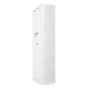 Sound Town CARPO-K8WPW | High-Power Powered Wall-Mount Column Line Array Speaker W/ 4x6.5" Woofers, Dual Compression Drivers, Class-D W/DSP, TWS, Plywood, White - Right View