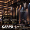 The Sound Town CARPO-LA Series features budget-friendly, compact and lightweight dual 6.5" powered and passive line array speakers. The CARPO-LA6PW includes Class-D amplification, five DSP modes and can power up to two CARPO-LA6 passive cabinets. Adjustable 0°–16° splay angles support flying and pole-mounted setups, while the CARPO-LA6FF frame supports up to eight cabinets. Available sets pair the arrays with 12", dual 12" or 18" subwoofers.