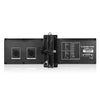 Sound Town CARPO-LA6 | Dual 6" Passive Line Array Speaker, Bi-Amp for Lounge, Club, Bar, Theater, Restaurant, Church, Black-Back