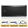 Sound Town CARPO-LA6PW-R | REFURBISHED: Dual 6.5" Powered Line Array Speaker w/ Speaker output, Class-D Amplifier, 5 Selectable DSP Modes, Black-Edison (Male) to PowerCON cable (5 ft), PowerCON (In) to PowerCON (Out) Extension Cable (6.5 ft), XLR (Male) to XLR (Female) Cable (6.5 ft) Included in the Box