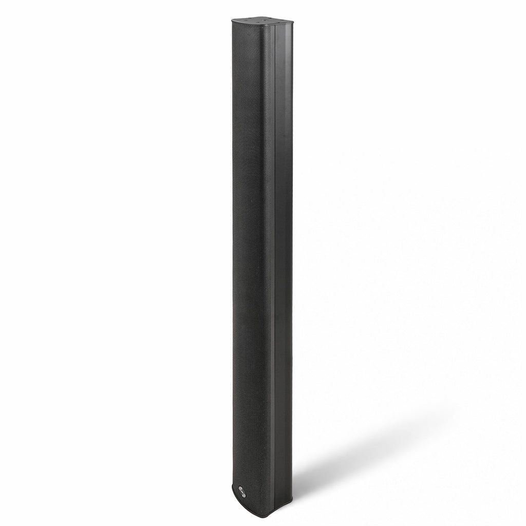 Sound Town CARPO-M106B | Weatherproof Column Array Loudspeaker with 10 x 3" Woofers, 70V/100V/8Ω, Wall-Mount Bracket for Indoor/Outdoor Commercial Installation - Left Side Panel