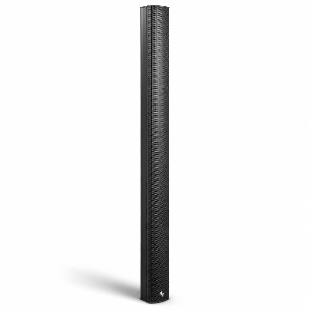 Sound Town CARPO-M106B | Weatherproof Column Array Loudspeaker with 10 x 3" Woofers, 70V/100V/8Ω, Wall-Mount Bracket for Indoor/Outdoor Commercial Installation - Right View