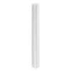 Sound Town CARPO-M106W-R | REFURBISHED: Weather-Resistant Compact Aluminum Line Array Column Speaker with Wall Mount Bracket, 10 x 3" Woofers, 6 x 1.2" Tweeters, White - Left View