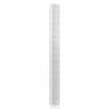 Sound Town CARPO-M106W-R | REFURBISHED: Weather-Resistant Compact Aluminum Line Array Column Speaker with Wall Mount Bracket, 10 x 3" Woofers, 6 x 1.2" Tweeters, White - Right View