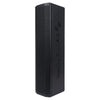 Sound Town CARPO-M12V5 | CARPO Series Pair of Passive Wall-Mount Column Mini Line Array Speakers with 4 x 5” Woofers, Black for Live Event, Church, Conference, Lounge, Installation - Left Panel
