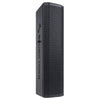Sound Town CARPO-M12V5 | CARPO Series Pair of Passive Wall-Mount Column Mini Line Array Speakers with 4 x 5” Woofers, Black for Live Event, Church, Conference, Lounge, Installation - Right Panel