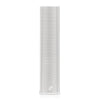 Sound Town CARPO-M42W-R | REFURBISHED: CARPO Series Weather-Resistant Compact Aluminum Line Array Column Speaker with Wall Mount Bracket, 4 x 3" Woofers, 2 x 1.2" Tweeters, White - Front Panel, Commercial Audio