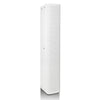 Sound Town CARPO-P12W-R | REFURBISHED: High-Power 1300W Passive Column Line Array Speaker with 6x5" Woofers, Birch Plywood, Wall Mount, for Installations, White - Right View