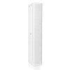 Sound Town CARPO-P12W | High-Power 1300W Passive Column Line Array Speaker with 6x5" Woofers, Birch Plywood, Wall Mount, for Installations, White - Right View