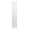 Sound Town CARPO-P6SLW-R | REFURBISHED: High-Power 900W Passive Slant Column Line Array Speakers with 4x5" Woofers, Birch Plywood, Asymmetrical Vertical Coverage, White-Front 