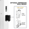 Sound Town CARPO-P6SLW | High-Power 900W Passive Slant Column Line Array Speakers with 4x5" Woofers, Birch Plywood, Asymmetrical Vertical Coverage, White- Omnimount