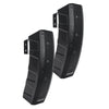 Sound Town CARPO-V4 | 2-Pack 250W Passive Column Array Speakers w/ 4 x 4” Woofers, Wall-Mount Brackets for Installation, Church, Conference, Lounge, Black - Side Panel