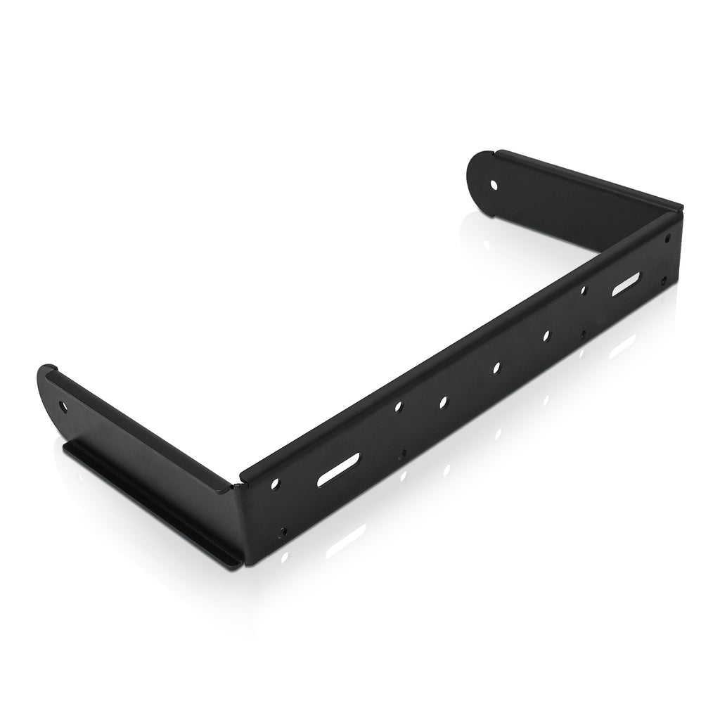 Sound Town CB-12UH | MODE Audio Horizontal Wall Mount Bracket for CB-12, Black - Right Angle 