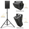 CB-8 | MODE Audio 8" High-Fidelity Passive Full-Range Loudspeaker with Italian FaitalPRO Neodymium Driver, Birch Plywood, Black - Versatile