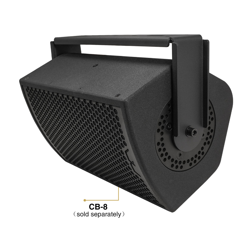 CB-8UH | MODE Audio Adjustable Horizontal Wall Mount Bracket for CB-8, Black - Installation