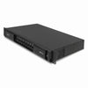 Sound Town ETi-84 | Class-D 8-Channel PA/DJ Switching Power Supply Professional Power Amplifier, 8 x 800W RMS at 4Ω, PFC Power, 1.5U Rack Mountable for Meeting Room, Conference, Installation-Left 