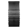 Sound Town FILA-118S208X4 | Passive Line Array Speaker System with One 18-inch Subwoofer, Four Dual 8-inch Line Array Speakers, Black-Front View
