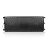 Sound Town FILA-118S208X4OC Mode Audio Series 2 x 8" Line Array Loudspeakers, with Italian Neodymium Drivers, Plywood, Full-Range / Bi-Amp Switchable, Black-Front View