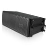 Sound Town FILA-118S208X4OC Mode Audio Series 2 x 8" Line Array Loudspeakers, with Italian Neodymium Drivers, Plywood, Full-Range / Bi-Amp Switchable, Black-Right View