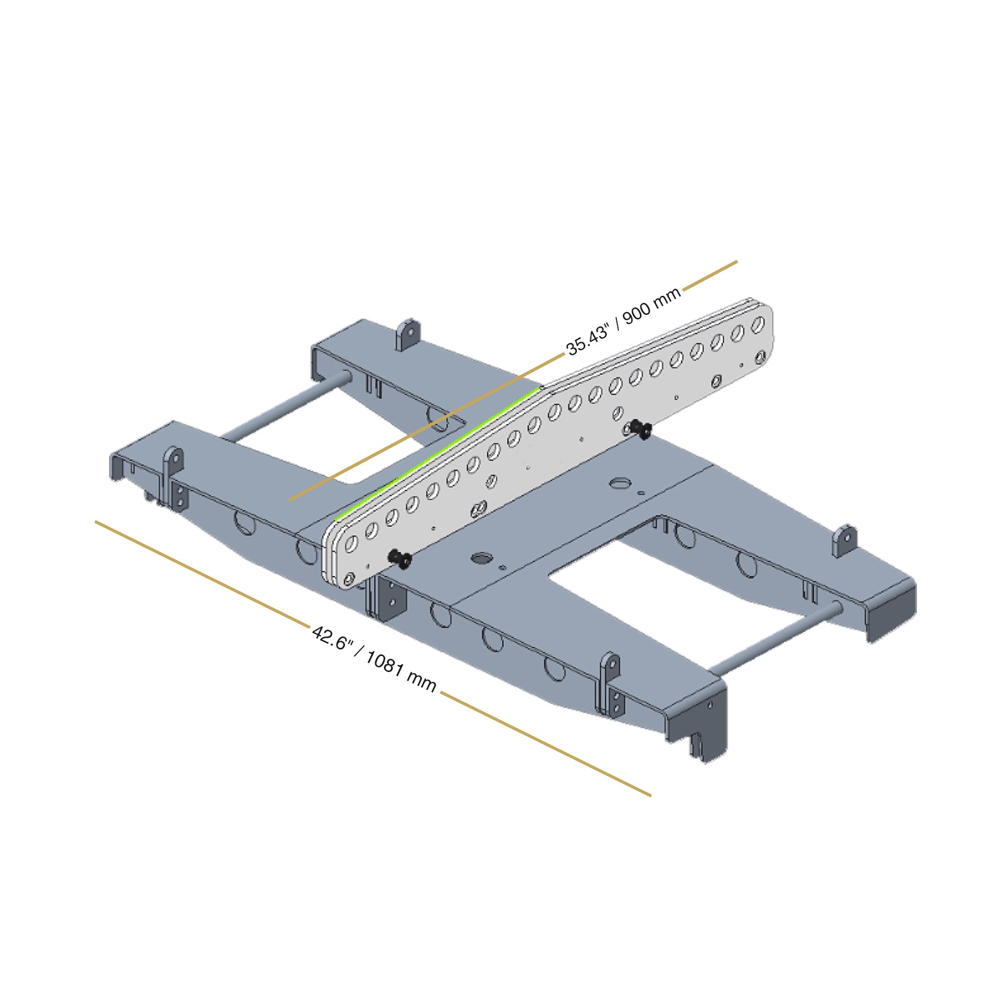 FILA-12.2FF | MODE Audio Series Mounting Flying Frame for Suspension F ...