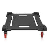 Sound Town FILA-1821CB | Caster Board for Safe and Easy Transport of FILA-18S/21S Subwoofer and Furniture, with 4-inch Wheels and Brakes-Moving Dolly