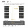 MODE Audio FILA 208 | TTM8K4 Amplifier Connection Diagram