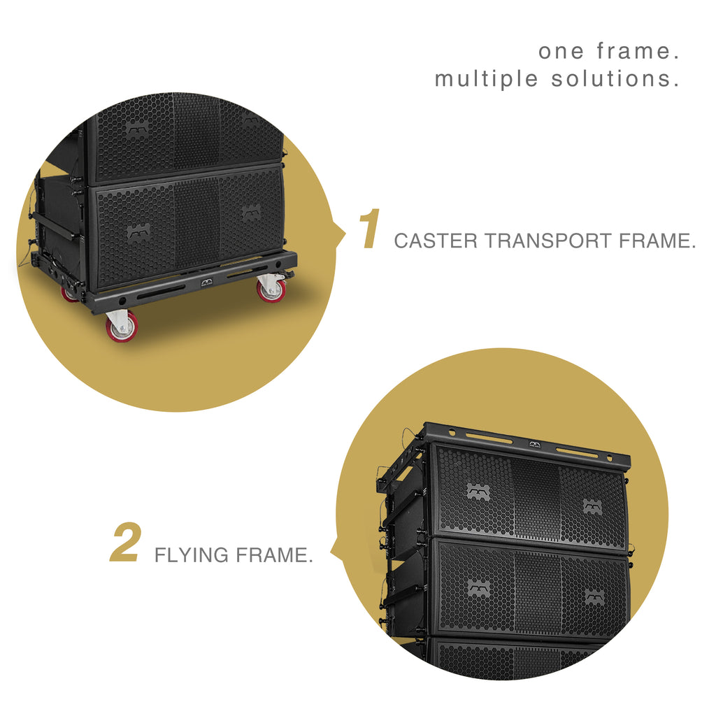 ZS-210X8X3604 | Passive Line Array Speaker System with 8 x Dual 10