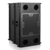 Sound Town FILA-215S10.1X2 | Mode Audio Series 2x15" 4000 Watts High Power Line Array Subwoofer with Built-In Italian Neodymium LF Drivers, Birch Plywood, Black - Right Pannel