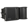 MODE Audio FILA-VA12 | MODE Audio 12" 1220W Weatherproof Line Array Loudspeaker w/ Variable Waveguide, LAVOCE Neodymium Driver, Bi-Amp Switchable, Black - Right View