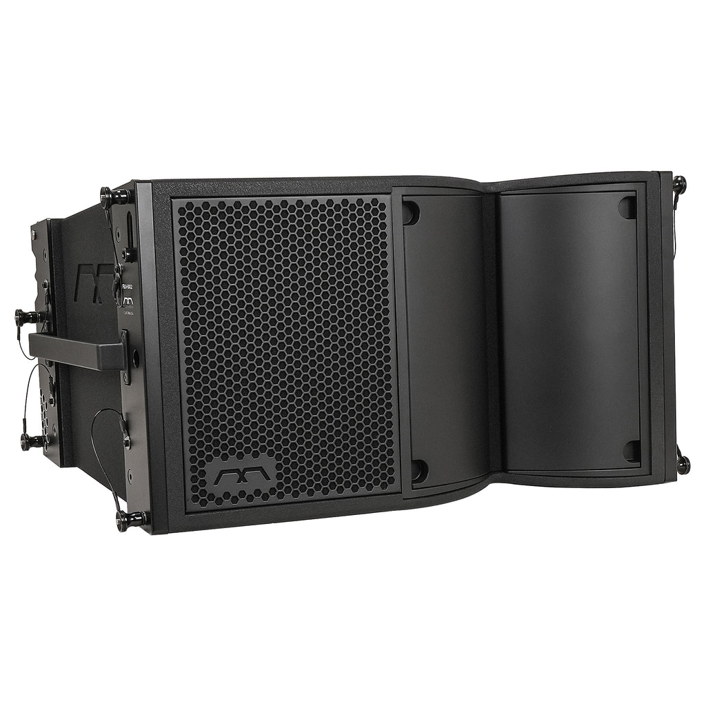 MODE Audio FILA-VA12 | MODE Audio 12" 1220W Weatherproof Line Array Loudspeaker w/ Variable Waveguide, LAVOCE Neodymium Driver, Bi-Amp Switchable, Black - Right View
