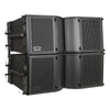 MODE Audio FILA-VA212-PAIR | MODE Audio Pair of Dual 12" 2220W Weatherproof Line Array Loudspeakers w/ Variable Waveguide, LAVOCE Drivers, Bi-Amp, Black - Right View