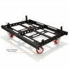 MODE Audio FILA-VA212FF | MODE Audio FILA Series Multipurpose Flying/Ground-Stacking Frame for FILA-VA212 Line Array Loudspeaker - Left View, Caster Wheels Sold Separately