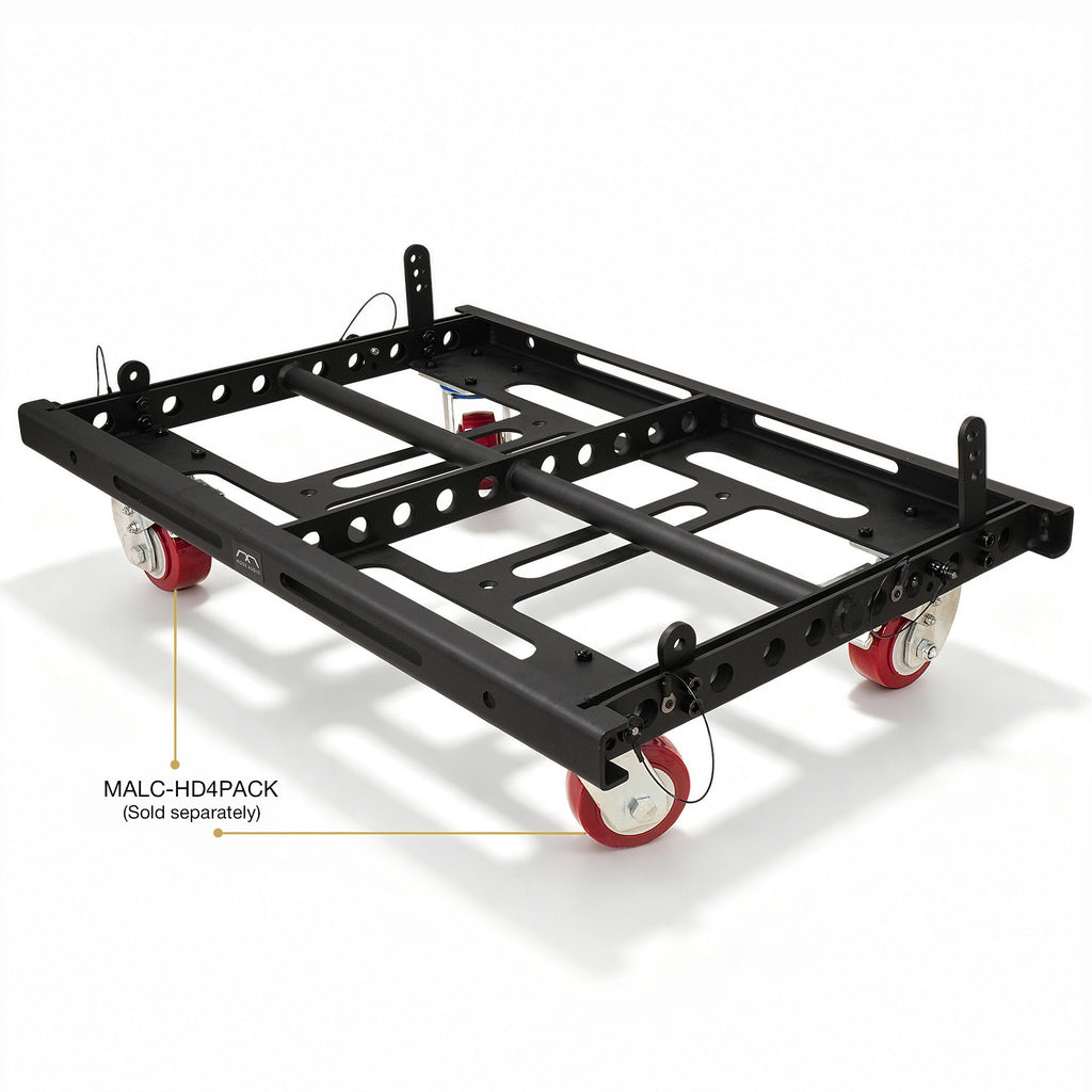 MODE Audio FILA-VA212FF | MODE Audio FILA Series Multipurpose Flying/Ground-Stacking Frame for FILA-VA212 Line Array Loudspeaker - Left View, Caster Wheels Sold Separately