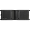 MODE Audio FILA-VA28 | MODE Audio Dual 8" 1400W Weatherproof Line Array Loudspeaker w/ Variable Waveguide, LAVOCE Neodymium Drivers, Bi-Amp Switchable, Black - Front Panel