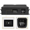 MODE Audio FILA-VA28 | MODE Audio Dual 8" 1400W Weatherproof Line Array Loudspeaker w/ Variable Waveguide, LAVOCE Neodymium Drivers, Bi-Amp Switchable, Black - Rear Panel Connections
