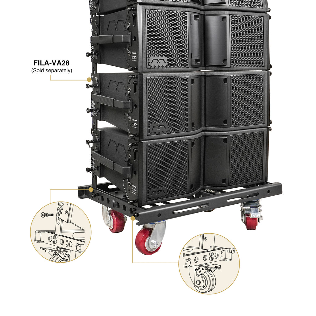 MODE Audio FILA-VA28FF | MODE Audio FILA Series Multipurpose Flying/Ground-Stacking Frame for FILA-VA28 Line Array Loudspeaker - FILA-VA28, Sold Separately