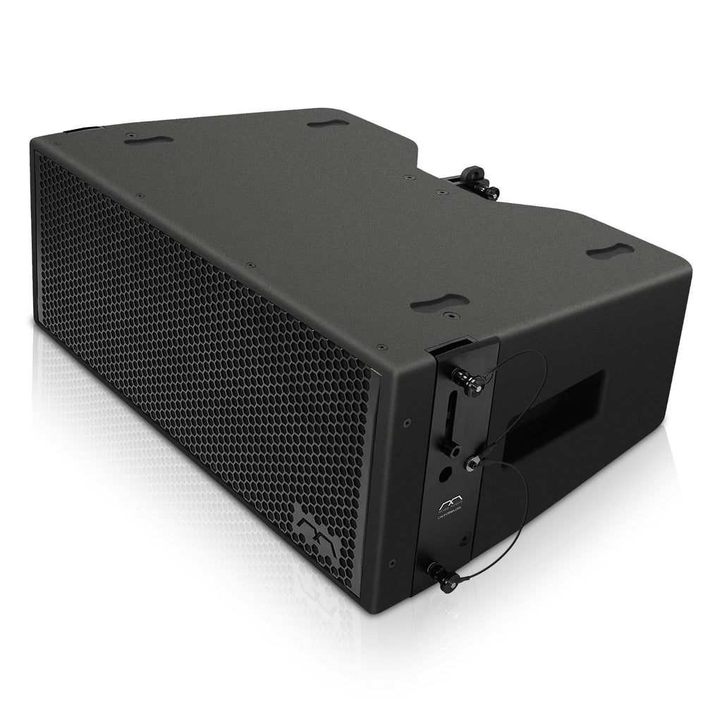 Sound Town Sound Town FILA-WR210LMH | IP56 Weatherproof Dual 10" 3-Way 3100W Full-Range Variable Curvature Line Array Loudspeaker, Coaxial Drivers, Bi-Amp-Left Angle 