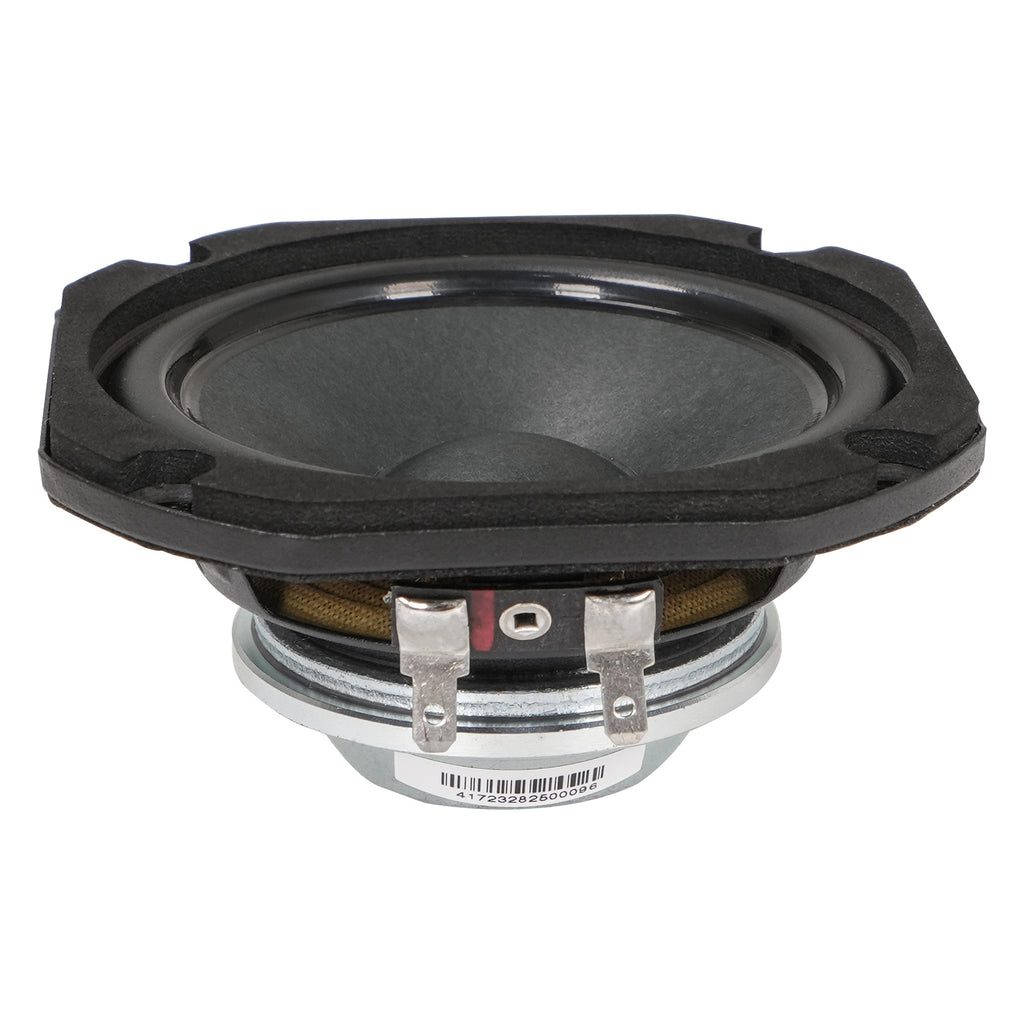 Sound Town FSN041.00 | Original Lavoce 4" Full-Range Driver with Neodymium Magnet, Waterproof Cone and Steel Frame, 40W at 16Ω for PA/DJ Speakers - Side View