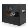 Sound Town GUC112OBBK | 1 x 12" Empty Open-back Guitar Speaker Cabinet, w/Birch Plywood Construction, Black Tolex, Wheat Cloth Grill, Compatible w/Celestion/Eminence Speakers -Removable Rear Panel