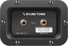 Sound Town GUC112OR | 1 x 12" 65W Guitar Speaker Cabinet with Birch Plywood Construction, Orange Tolex, Wheat Cloth Grille - Jack Plate 